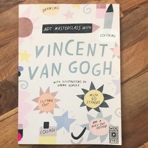 Art Masterclass with Vincent Van Gogh Book NEW
